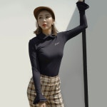 제이제인(J.JANE) 러플 라운드 티셔츠 (Black) - 137,000 | 무신사 스토어