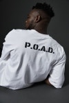 피스오브올데이(PEACE OF ALL DAY) POAD Back Logo White - 35,100 | 무신사 스토어