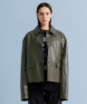 애드오프(ADDOFF) CROPPED EXTENDED JACKET KHAKI - 사이즈 & 후기 | 무신사