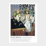 멜팅스튜디오(MELTING STUDIO) 앙리 마티스 액자 인테리어 포스터 / 45번 블랙 테이블 - 5,900 | 무신사 스토어