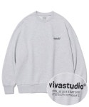 비바스튜디오(VIVASTUDIO) LOCATION CREWNECK [BLACK] - 사이즈 & 후기 | 무신사