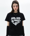 러브이즈트루(LUV IS TRUE) CL LUV TEE(BLACK) - 24,000 | 무신사 스토어