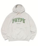 피지컬 에듀케이션 디파트먼트(PHYSICAL EDUCATION DEPARTMENT) PHYPS® RAGLAN LOGO HOODIE OATMEAL - 사이즈 & 후기 | 무신사