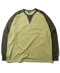 비디알(VDR) DOUBLE V 2TONE SLEEVE [Olive/Deep Khaki] - 69,000 | 무신사 스토어