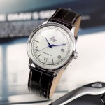 오리엔트(ORIENT) 남성 밤비노돔 화이트 가죽시계 FAC00009W0 - 후기 | 무신사