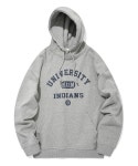 에이치유엠(HUM) Indians Hood T-shirts_Melange grey [LHQSCTH352MGYM] - 29,500 | 무신사 스토어