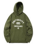 에이치유엠(HUM) Indians Hood T-shirts_Khaki [LHQSCTH352MKHA] - 29,500 | 무신사 스토어