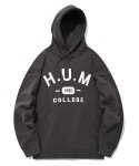 에이치유엠(HUM) College Hood T-shirts_Charcoal [LHQSCTH351MCHA] - 29,500 | 무신사 스토어