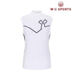엠유스포츠(MU SPORTS) 골지 니트 베스트 MU22122VN02-WHI - 사이즈 & 후기 | 무신사
