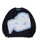 어피스오브케이크(APIECEOFCAKE) FLIP Jacquard Knit_Black - 사이즈 & 후기 | 무신사