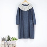 스타일바이미인(STYLEBYMIIN) 레이스카라데님원피스 - 사이즈 & 후기 | 무신사