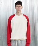 아워웨이브(OURWAVE) OW012 classic raglan MTM (red) - 사이즈 & 후기 | 무신사