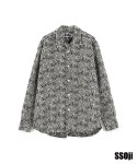 쏘지(SSOJI) 지브라 컷팅 셔츠 - 53,550 | 무신사 스토어