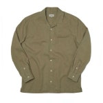 맨인정글(MEN IN JUNGLE) [MIJ] 포지타노 린넨 오픈 카라 셔츠 - 올리브 - 54,000 | 무신사 스토어