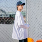 앨빈클로(ALVINCLO) 무지 박스핏 긴팔티셔츠 AVT319 (2 COLOR) - 24,900 | 무신사 스토어