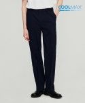 더니트컴퍼니(THEKNITCOMPANY) 쿨맥스 세미와이드 슬랙스 [네이비] - 33,500 | 무신사 스토어