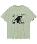 비바스튜디오(VIVASTUDIO) 93 TEE [GREEN] - 42,000 | 무신사 스토어