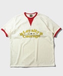 비디알(VDR) GUNMAN DOUBLE V T-SHIRT [Poppy Red Vanilla] - 사이즈 & 후기 | 무신사
