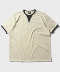 비디알(VDR) GUNMAN DOUBLE V T-SHIRT [Sand Stone] - 69,000 | 무신사 스토어