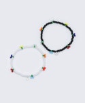 봉보(BONBEAU) Cherry festival cute beads Bracelet 미니 스마일 참 큐트 체리 비즈 팔찌 - 후기 | 무신사