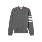 톰브라운(THOM BROWNE) 22SS 사선완장 스티치 와플 맨투맨 MJT305A 07897 035 - 1,102,500 | 무신사 스토어