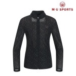 엠유스포츠(MU SPORTS) 로고 프린트 메쉬 풀집업 가디건 MU22322BL04-GRY - 사이즈 & 후기 | 무신사