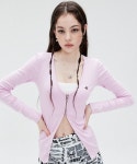 러브이즈트루(LUVISTRUE) SU U NECK ZIP UP(PINK) - 사이즈 & 후기 | 무신사