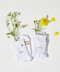 모얼오버(MOREOVER) WHITE MIDDLE SOCKS MORE WALK - 사이즈 & 후기 | 무신사