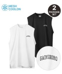 게인스보로(GAINSBORO) [패키지] 메쉬쿨론 스몰 아치 로고 슬리브리스_2PACK - 29,900 | 무신사 스토어