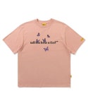 텔미하유필(TELLMEHOWUFEEL) FLY TO THUF LOGO T SHIRT_DARK PINK - 14,700 | 무신사 스토어