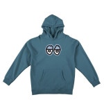 크루키드(KROOKED) EYES LG Pullover Hooded Sweatshirt - SLATE BLUE (LT. BLUE Print) 53123114G - 사이즈 & 후기 | 무신사