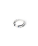 티오유(TOU) TS025 [Silver925] Bold blue cubic 3 point ring - 66,900 | 무신사 스토어