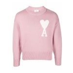 아미(AMI) 22SS 여성 빅 하트 로고 자수 니트 E22UKS003 016 659 - 660,450 | 무신사 스토어