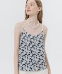 실른(SILN) Flower pattern sleeveless (BLACK) - 38,000 | 무신사 스토어