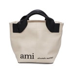 아미(AMI) 마켓 스몰 토트백 ULL155 911 113 NATURAL - 207,000 | 무신사 스토어