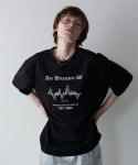 문선(MOONSUN) UNISEX M.S.S Nachtklub Tee [Black] - 사이즈 & 후기 | 무신사