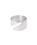 비마켓(BEFRIENDMARKET) DIAGONAL RING 사선 실버링 - 133,000 | 무신사 스토어