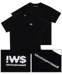 아이돈워너셀(IDWS) BASIC SIDE LOGO BLACK T - 사이즈 & 후기 | 무신사