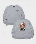 조선아티스트.CHOSUNARTIST | 아티스트웨어(ARTISTWEAR) [ATW X 해빗] 조선스쿨 프린팅 맨투맨 GY - 62,000 | 무신사 스토어