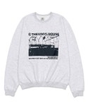 더바이닐하우스(THEVINYLHOUSE) GREENHOUSE SWEATSHIRT LIGHT GREY - 69,000 | 무신사 스토어