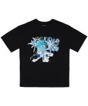 선데이오프클럽(SUNDAYOFFCLUB) WAR KID Know No Pain Short Sleeve T-Shirt - Black - 68,000 | 무신사 스토어