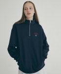 클로브(CLOVE) [22FW clove] Sports Half-Zip Sweatshirt (Dark Navy) - 128,000 | 무신사 스토어