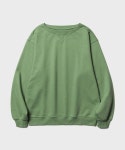 셔터(SHIRTER) BOAT NECK SWEATSHIRT (PALE GREEN) - 70,200 | 무신사 스토어