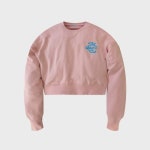 칠스포츠클럽(CHILL SPORTS CLUB) 우먼스 뉴 칠오리지널 로고 크롭 스웻 핑크 - 사이즈 & 후기 | 무신사