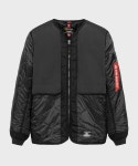 알파 인더스트리(ALPHA INDUSTRIES) 믹스드 미디어 라이너 Black - 146,300 | 무신사 스토어