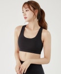 러브유어바디(LOVEYOURBODY) LYB 190 레이서백 브라탑 (블랙) - 24,800 | 무신사 스토어