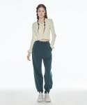 메이크어토스트(MAKE A TOAST) [22FW] JOGGER SLACKS - Blue green - 129,000 | 무신사 스토어