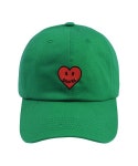 그레이버 백 앤 에이씨씨(GRAVER BAG AND ACC) [BAG&ACC]하트 로고스마일 자수 볼캡_그린 - 사이즈 & 후기 | 무신사