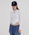 레스트앤레크레이션(REST&RECREATION) RR ARROW POINT LONG SLEEVE T-SHIRT WHITE - 사이즈 & 후기 | 무신사