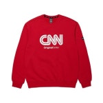 씨엔엔 어패럴(CNN APPAREL) 스타일 빅 로고 스웻셔츠 RED - 71,100 | 무신사 스토어